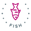 Fish (e.g., bass, flounder, cod)