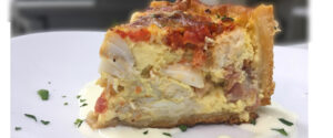 Jumbo Lump Crab Quiche