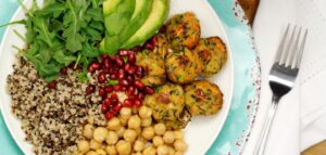 Shrimp Power Bites Breakfast Bowl