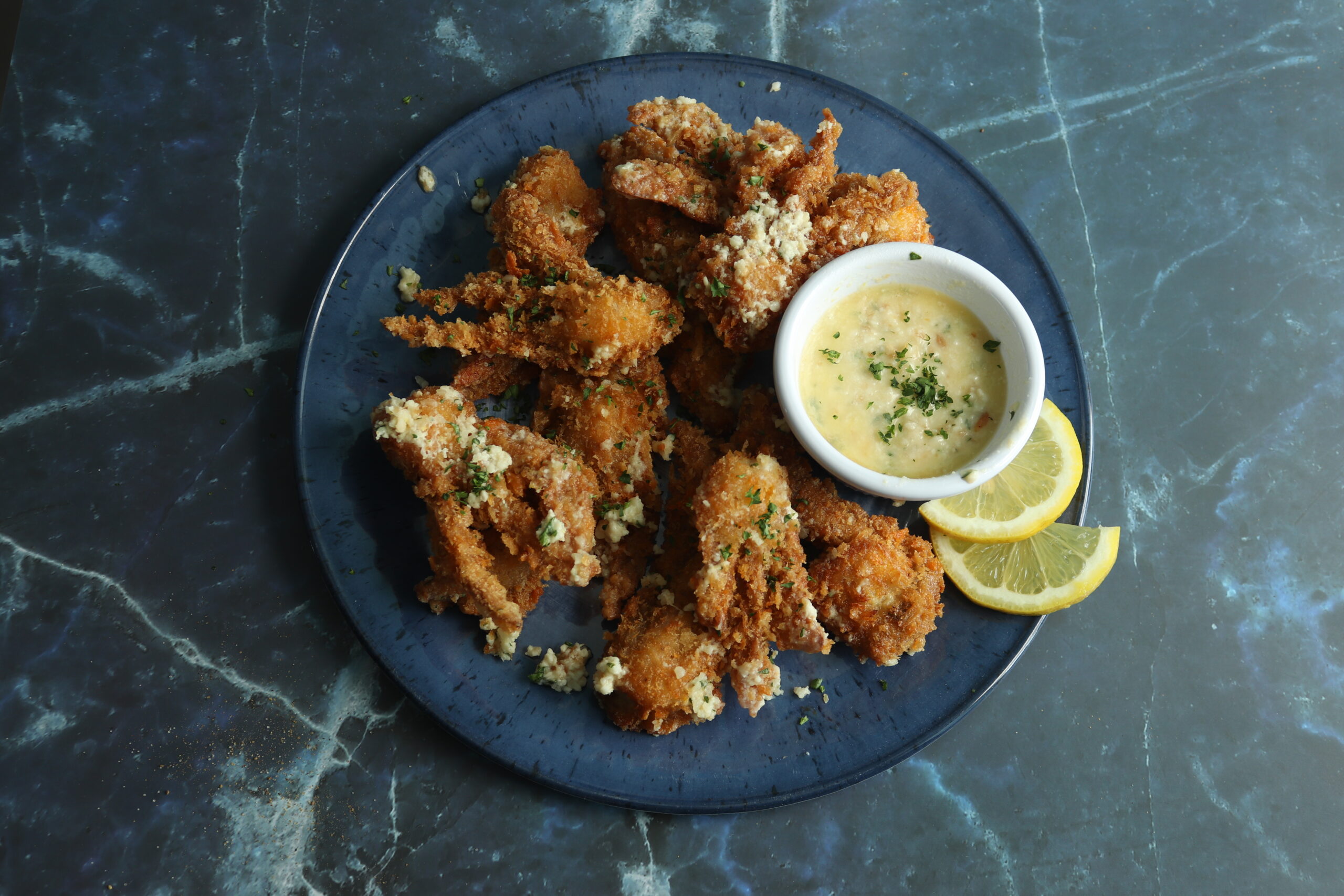 Garlic Parmesan Crab Wings - Handy Seafood