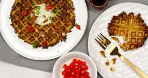 Gluten-Free Crab Cake Waffle
