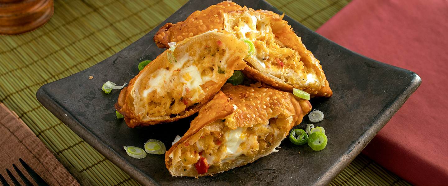 Crab Cake Egg Rolls - Handy Seafood
