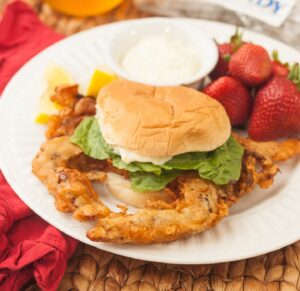 Beer Battered Soft Shell Crabs