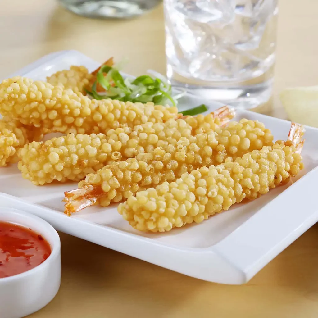Agedama-Style Crispy Tempura Shrimp