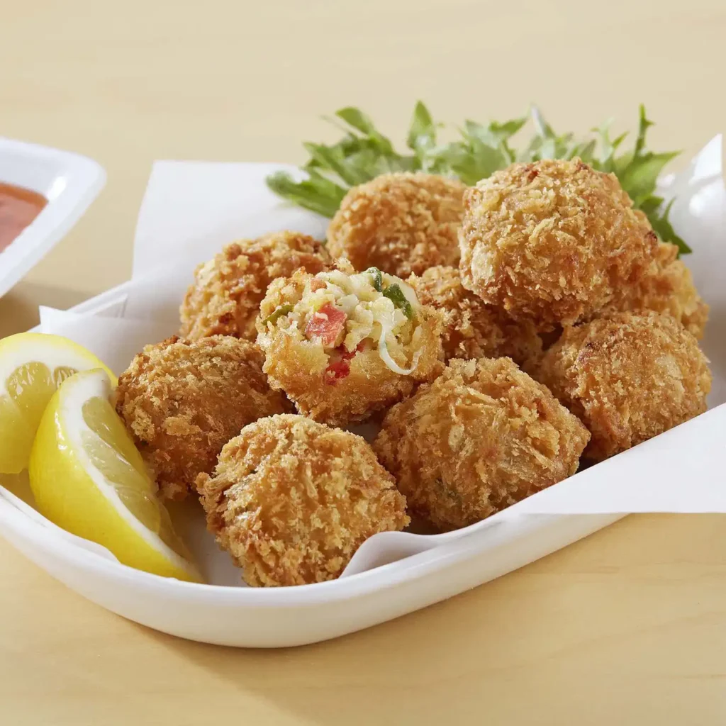 Wasabi Seafood Dip-Bites