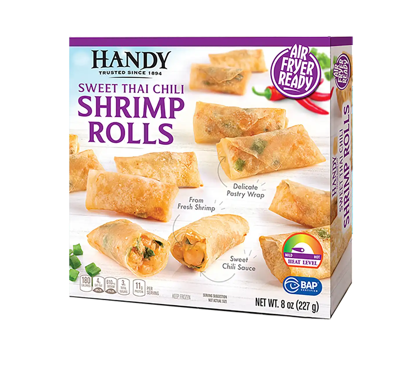 Thai Chili Shrimp Rolls