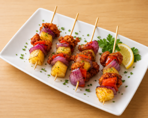 Korean Shrimp Skewers