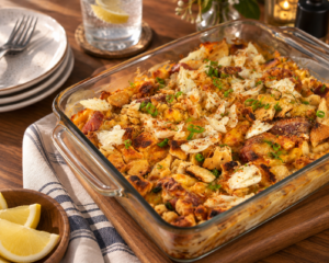 Crab Boil Casserole